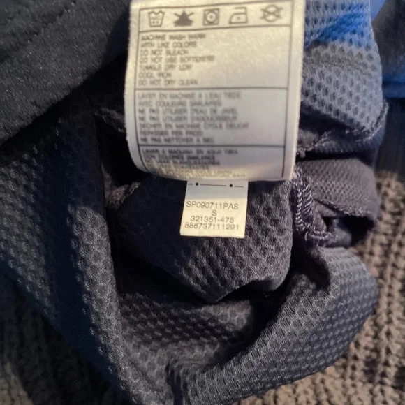 Nike Endurance Sphere Waffle Half Zip Running Athletic Navy Top Men’s Size Small - Picture 10 of 13